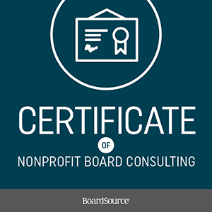 Certificate of Board Consulting