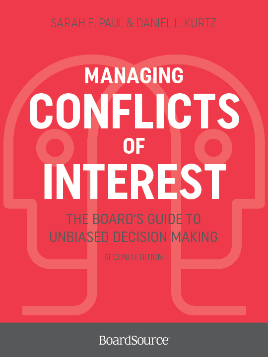 Managing Conflicts of Interest