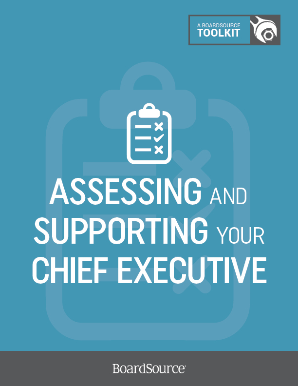 Assessing and Supporting the Chief Executive