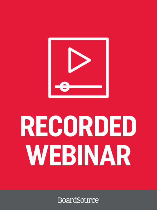 Recorded Webinar