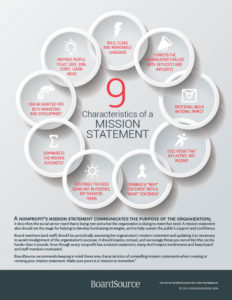 9 Characteristics of a Mission Statement