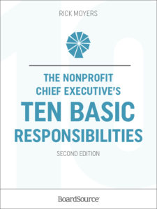 The Nonprofit Chief Executive’s Ten Basic Responsibilities