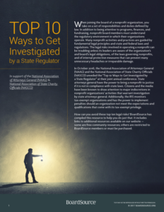 10 Ways to Get Investigated
