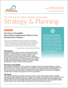 strategic planning template non profit