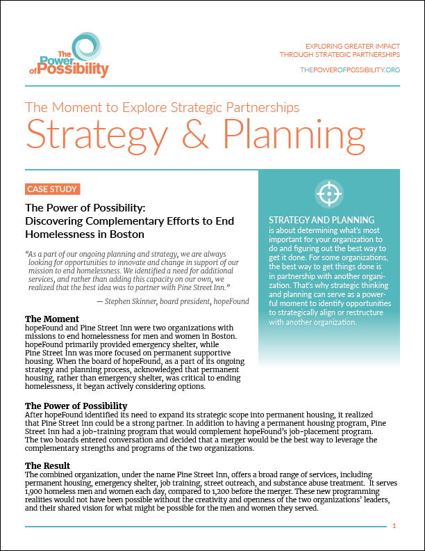 Nonprofit Strategic Planning | BoardSource