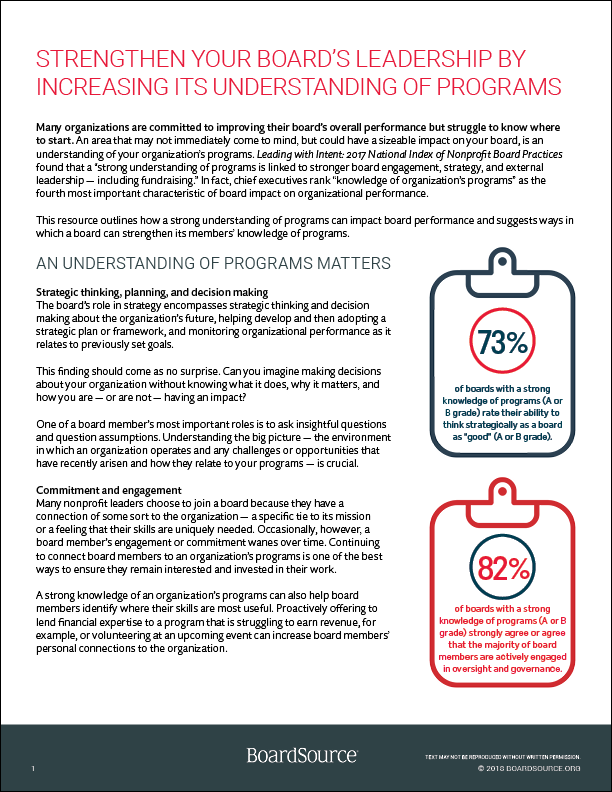 A Framework for Great Nonprofit Leadership