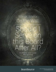 Should I Serve on this Board?