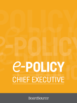 nonprofit chief executive