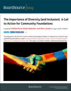 Foundation Diversity Blog Post Cover