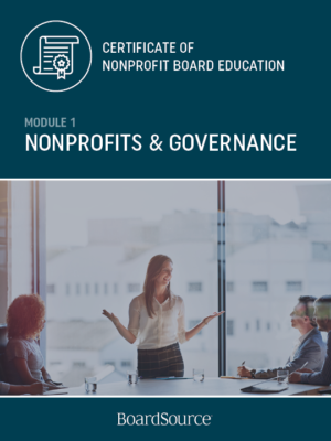 Nonprofits and Governance